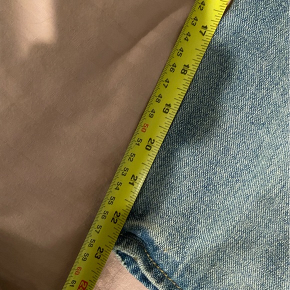 Original modded Scripture Jesus PACSUN Mom light Denim distressed Jeans 27w 23L - Picture 13 of 15